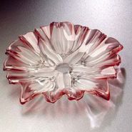Блюдо "Сильвия" 235 мм круглое  роз